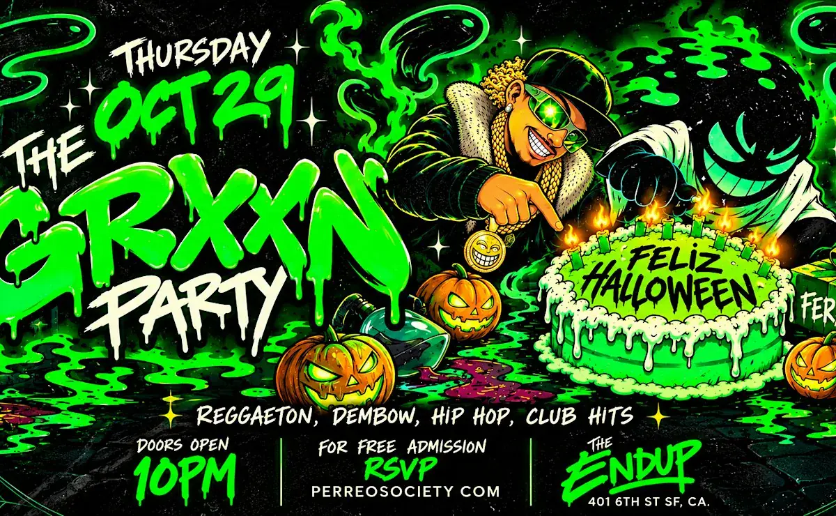 The Grxxn Party Feliz Halloween @ The EndUp