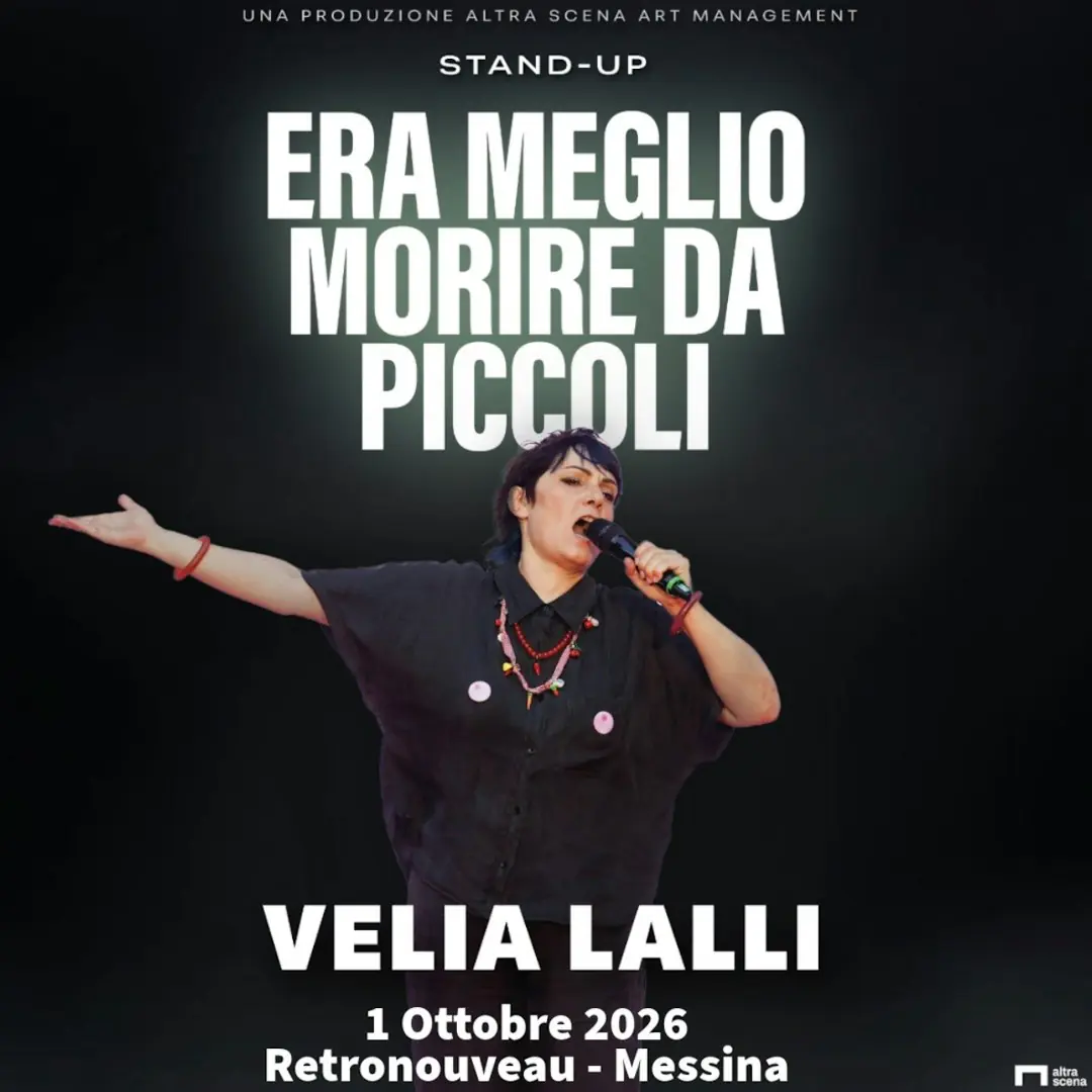 Velia Lalli Stand Up Comedy | Retronouveau Messina