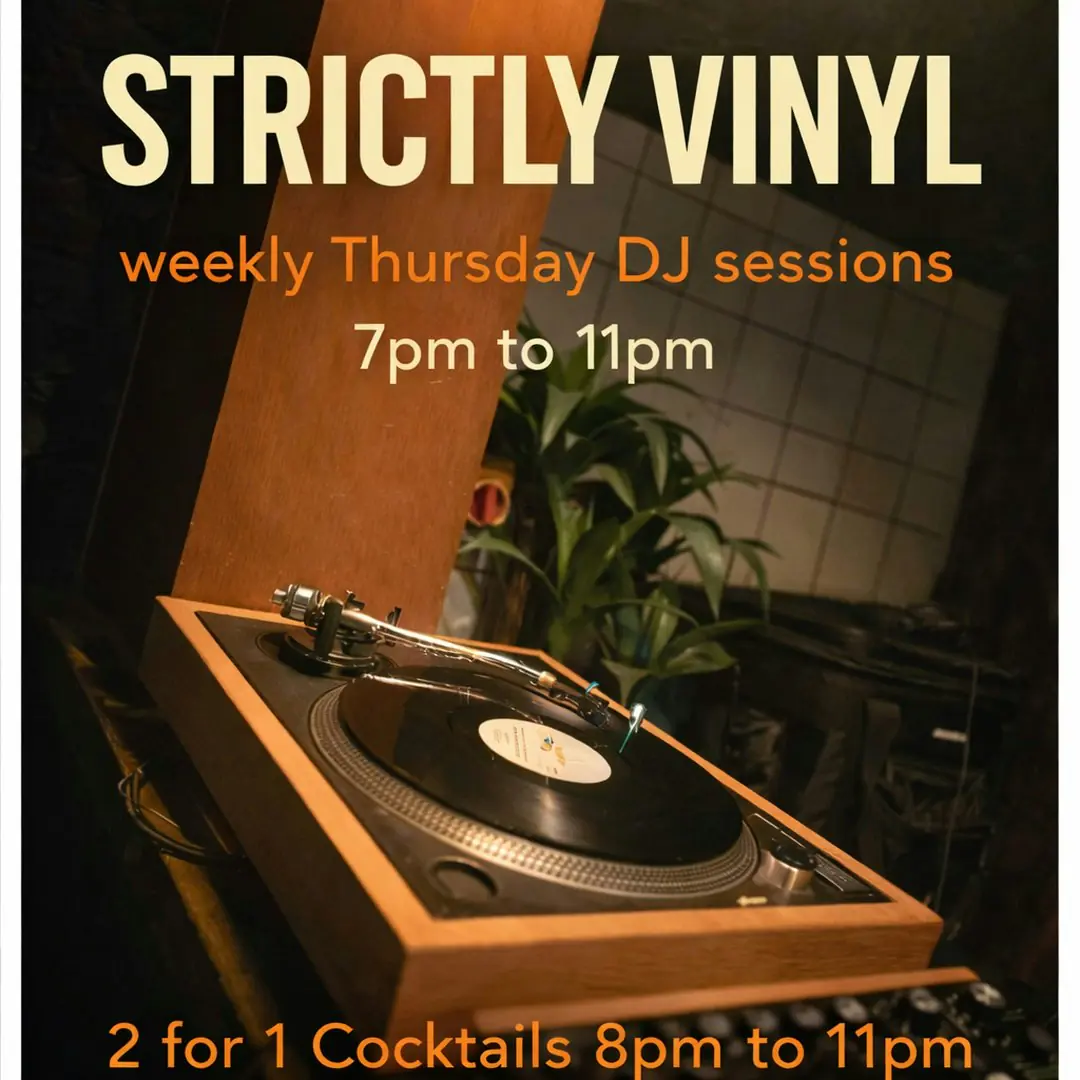 Strictly Vinyl free Thursdays the Autumn Winter DJ sessions
