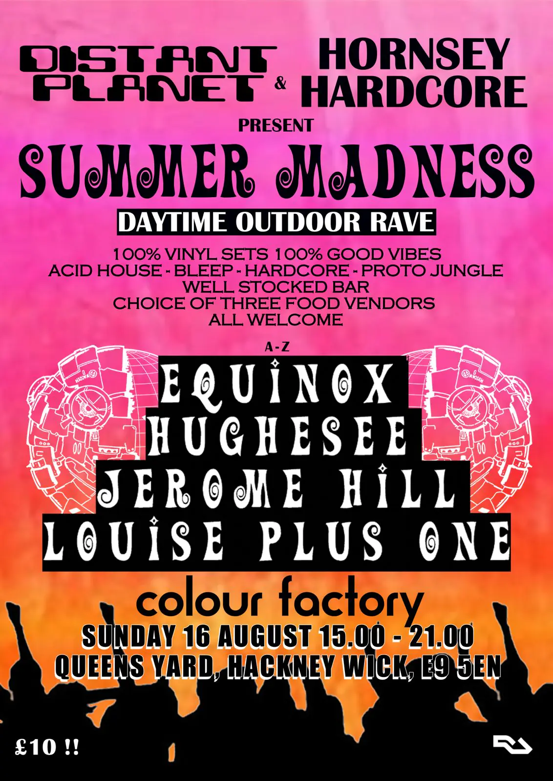Distant Planet & Hornsey Hardcore - Summer madness