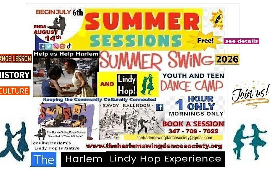 Summer 2026: The Harlem Lindy Hop Experience! July Week 4