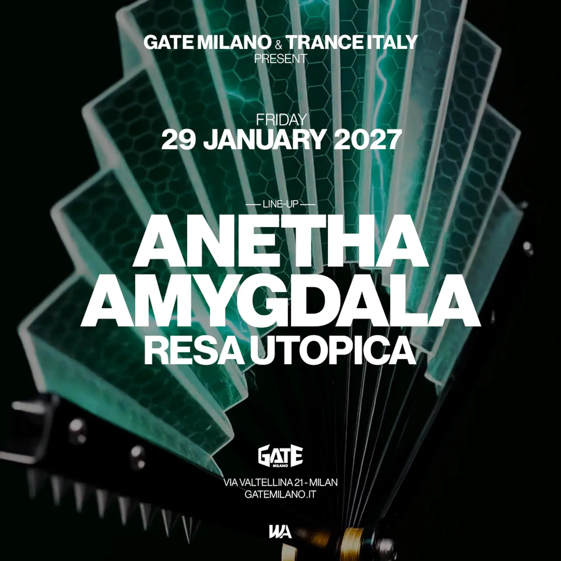 TRANCE ITALY: ANETHA & AMYGDALA