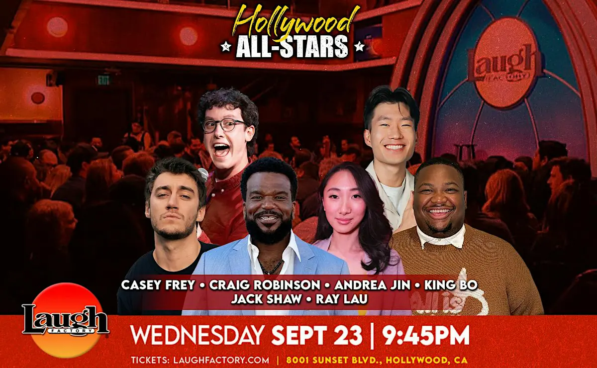 Wednesday All-Star Comedy 9:45PM