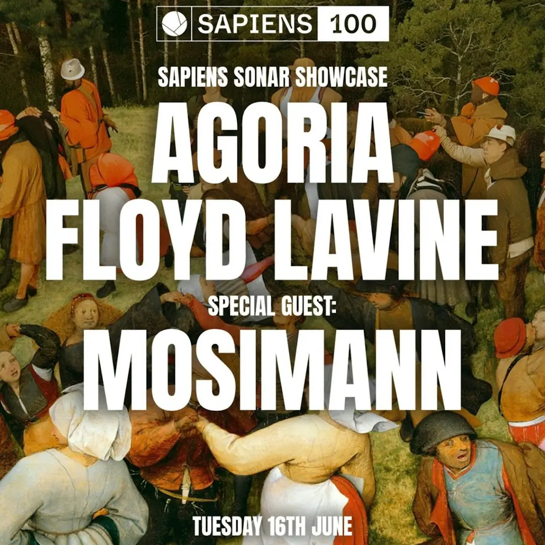 Au large de Barcelone - SAPIENS ; Agoria, Floyd Lavine, Mossiman