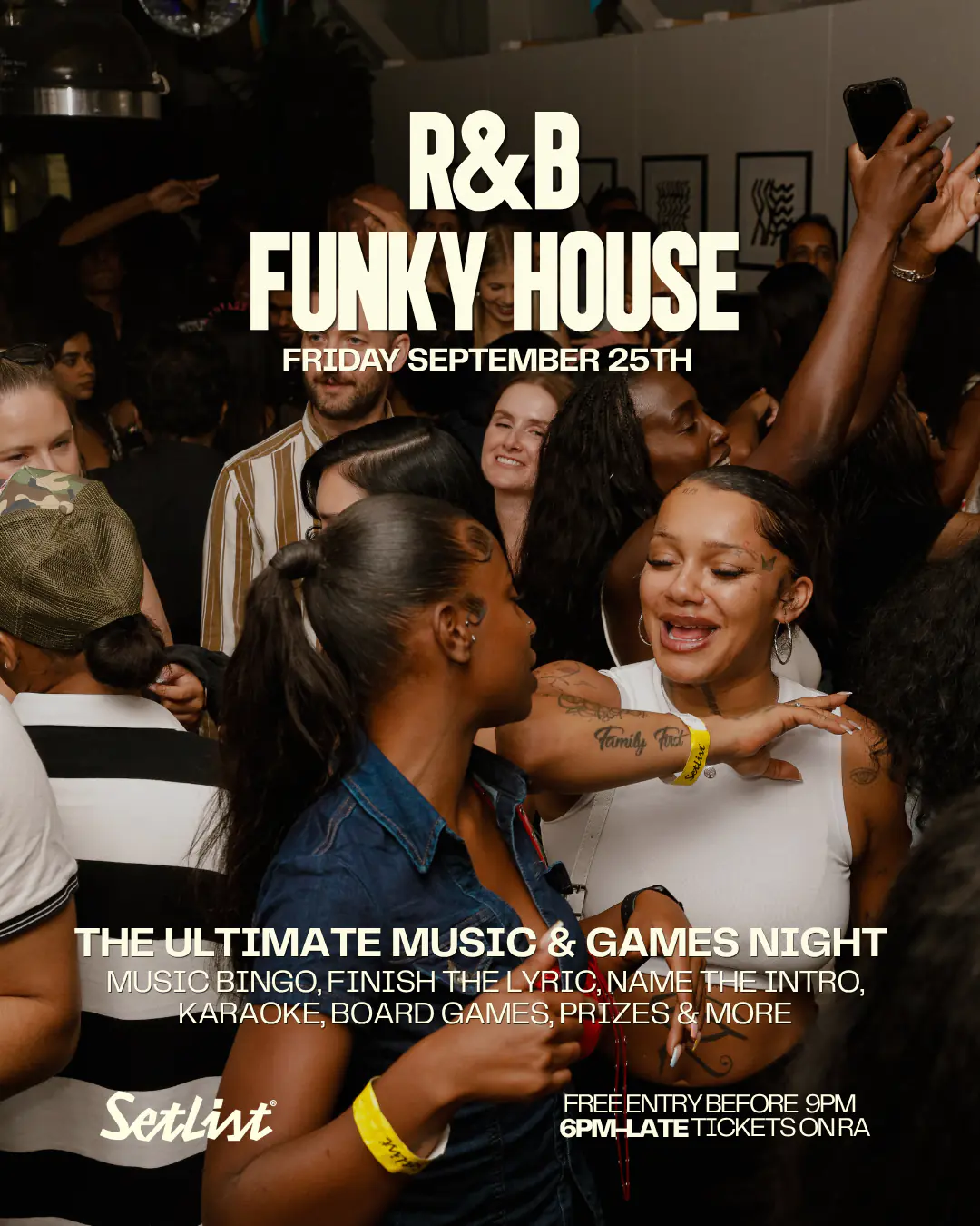 R&B and FUNKY HOUSE NIGHT