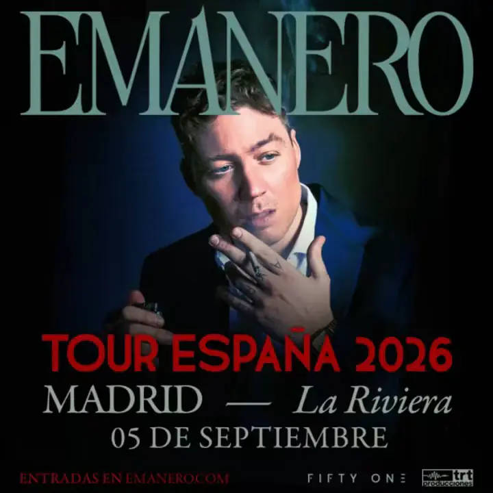 Emanero Tour 2026 a La Riviera, Madrid
