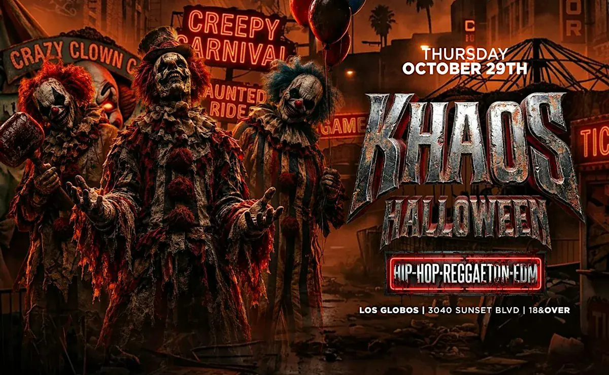 EXCLUSIVE THURSDAYS PRE-HALLOWEEN COSTUME PARTY 18+ @ LOS GLOBOS