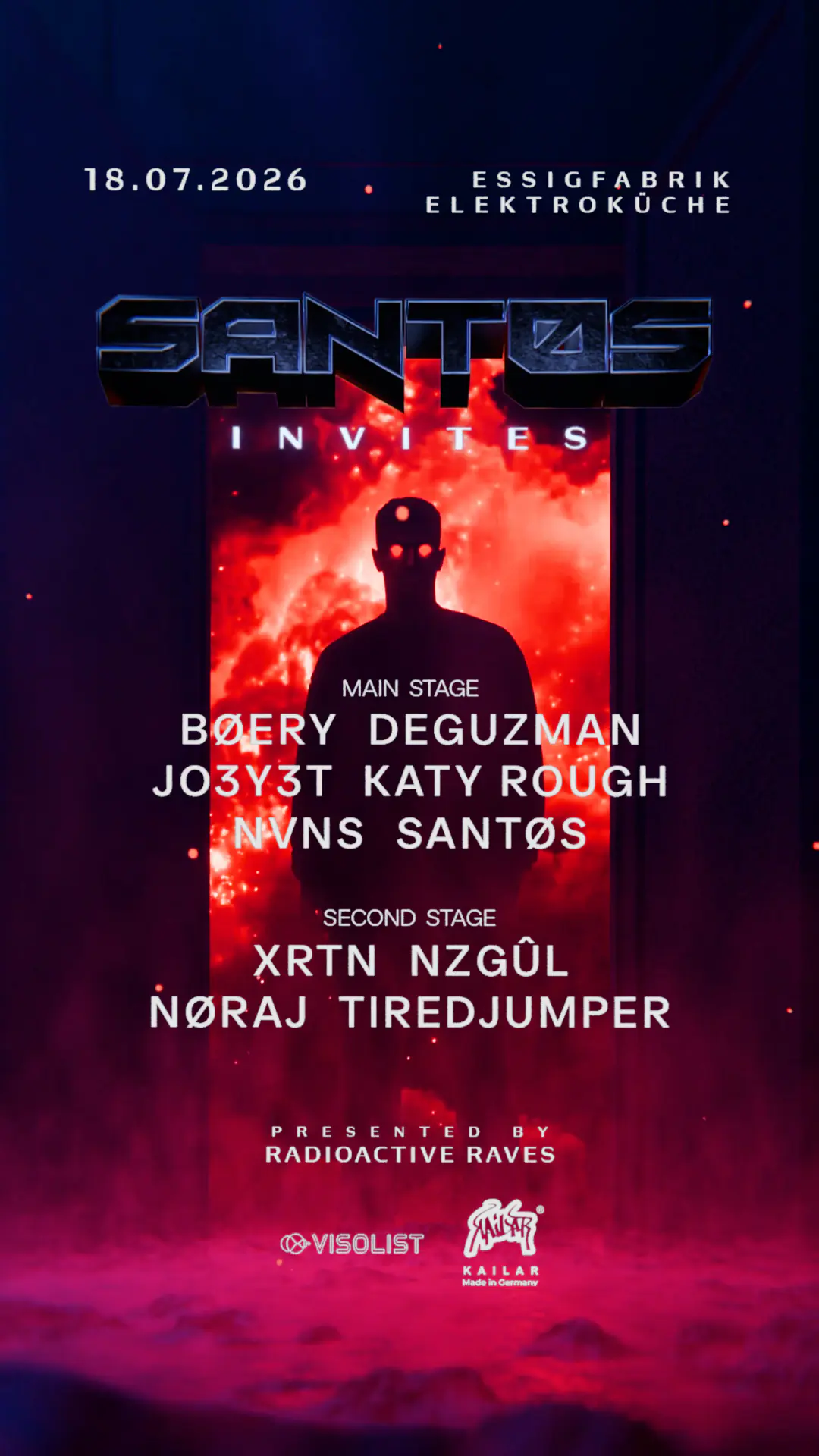 Radioactive SANTØS INVITES