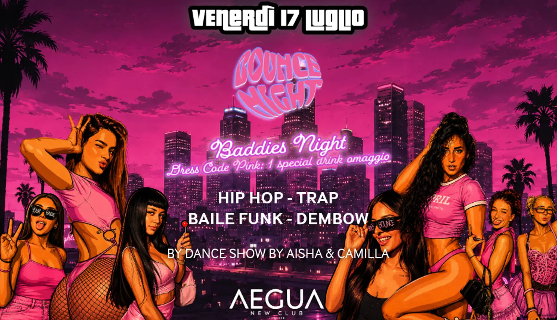 Bounce Night x Tubarão Baddies Night