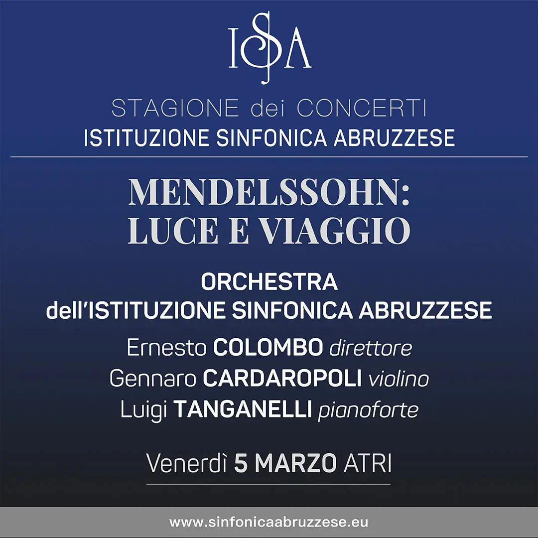 Mendelssohn: luce e viaggio