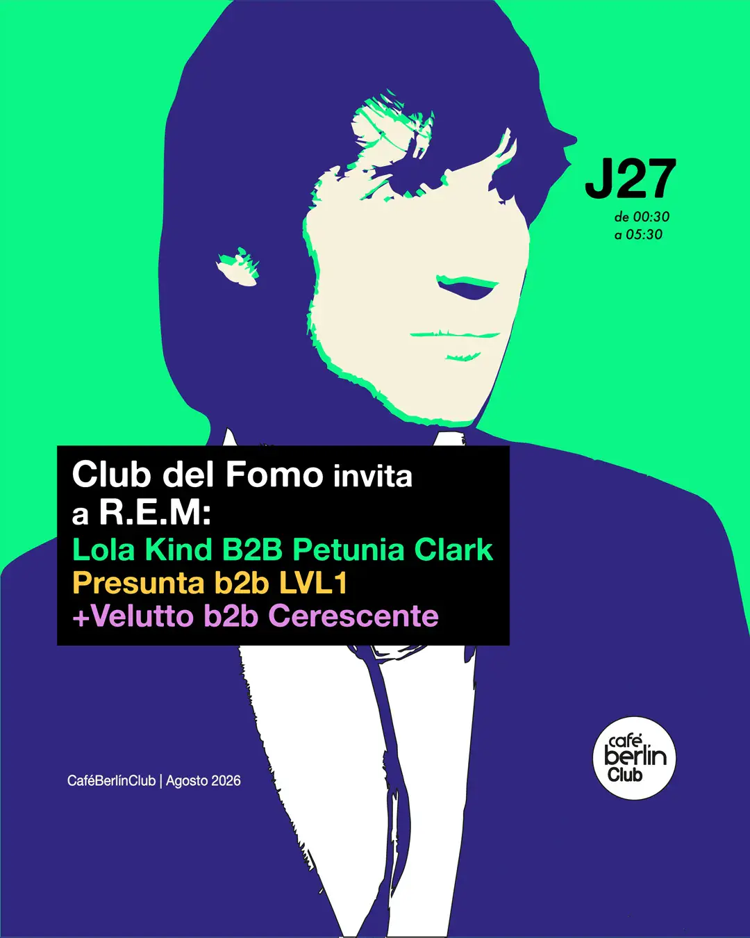 Club del Fomo invita a R.E.M