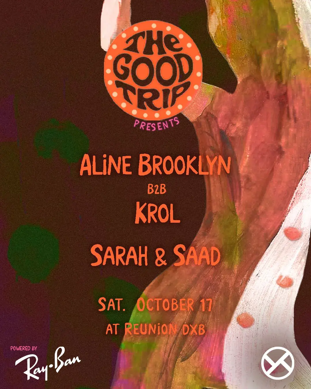 The Good Trip présente : Aline Brooklyn B2B Krol, Sarah & Saad
