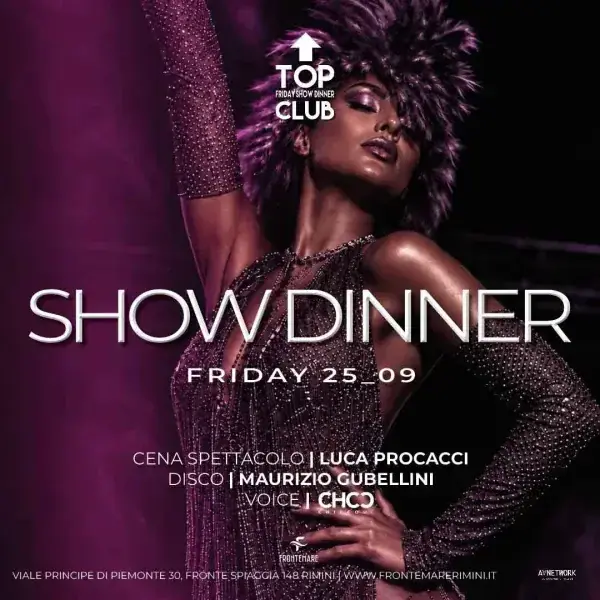Show Dinner al Frontemare