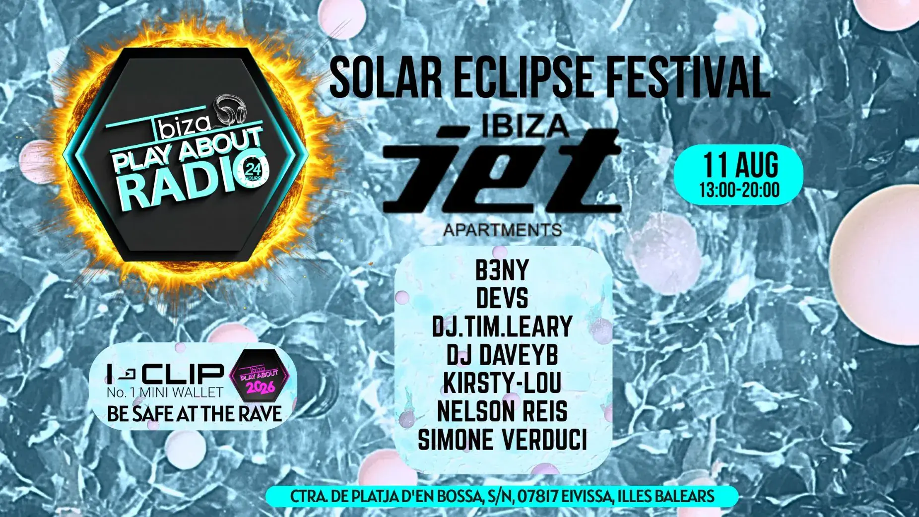 Ibiza PlayAbout Radio Fest: Pool Party #2 at Jet Ibiza