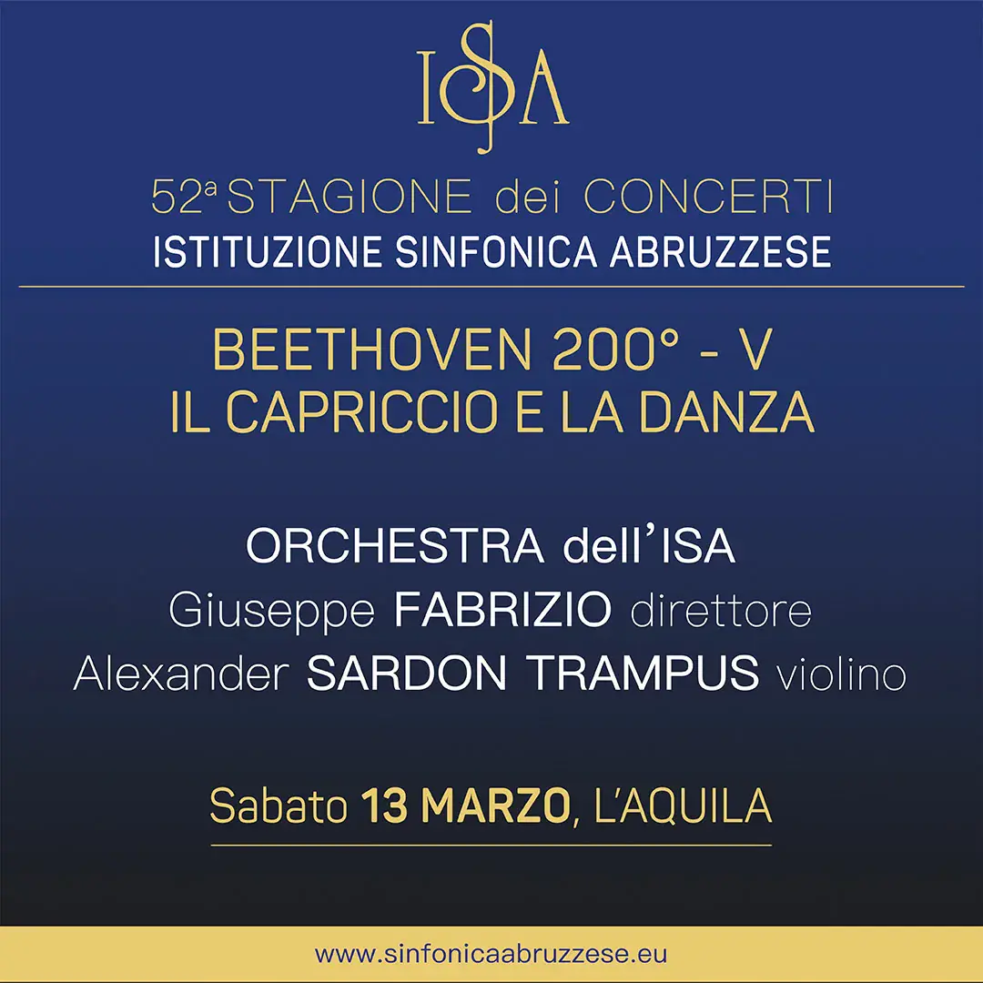 Beethoven 200°- V Il capriccio e la danza