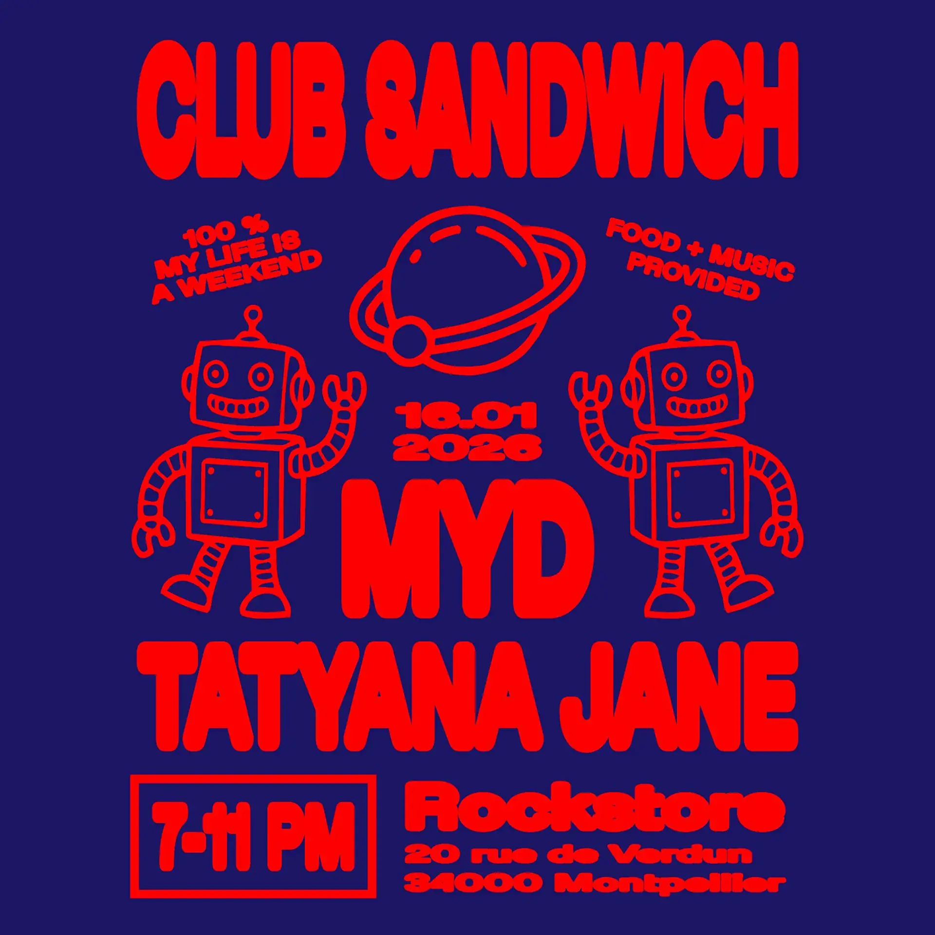Club Sandwich: Myd + Tatyana Jane