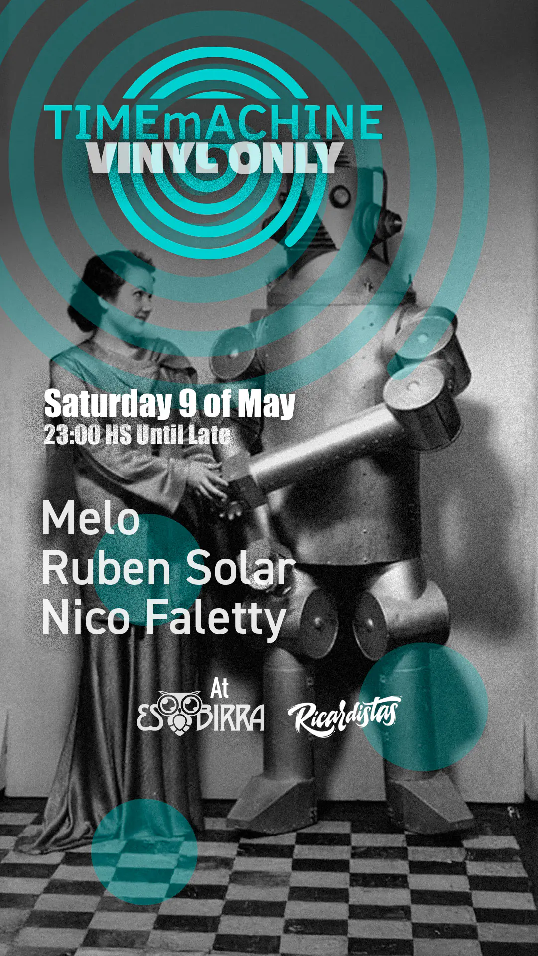 TIMEMACHINE – Melo – Ruben Sølar – Nico Faletty