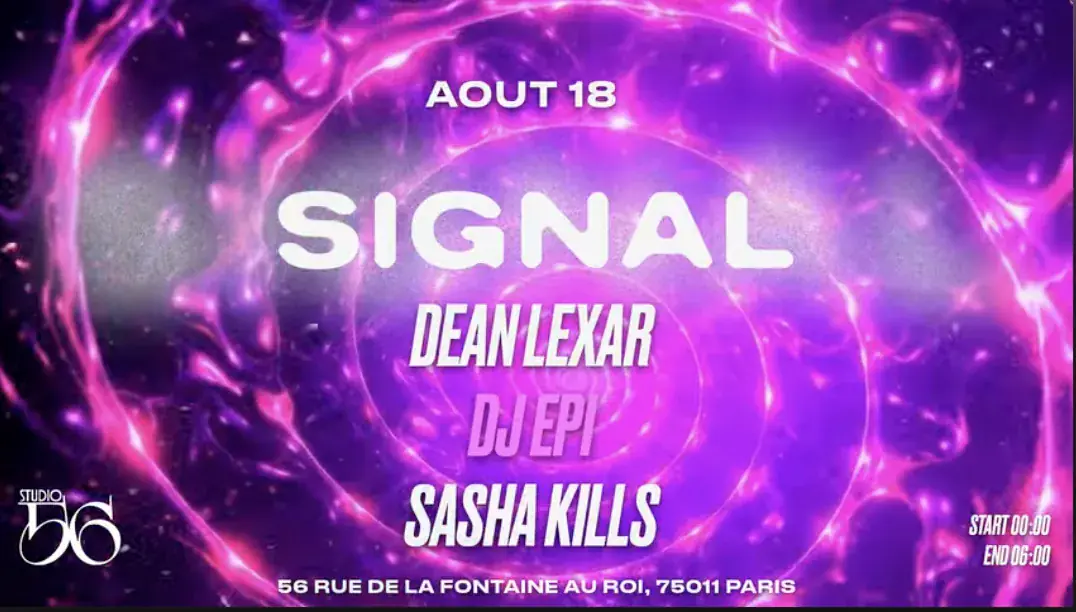 Signal W / Dean Lexar, Dj Épi, Sasha Kills