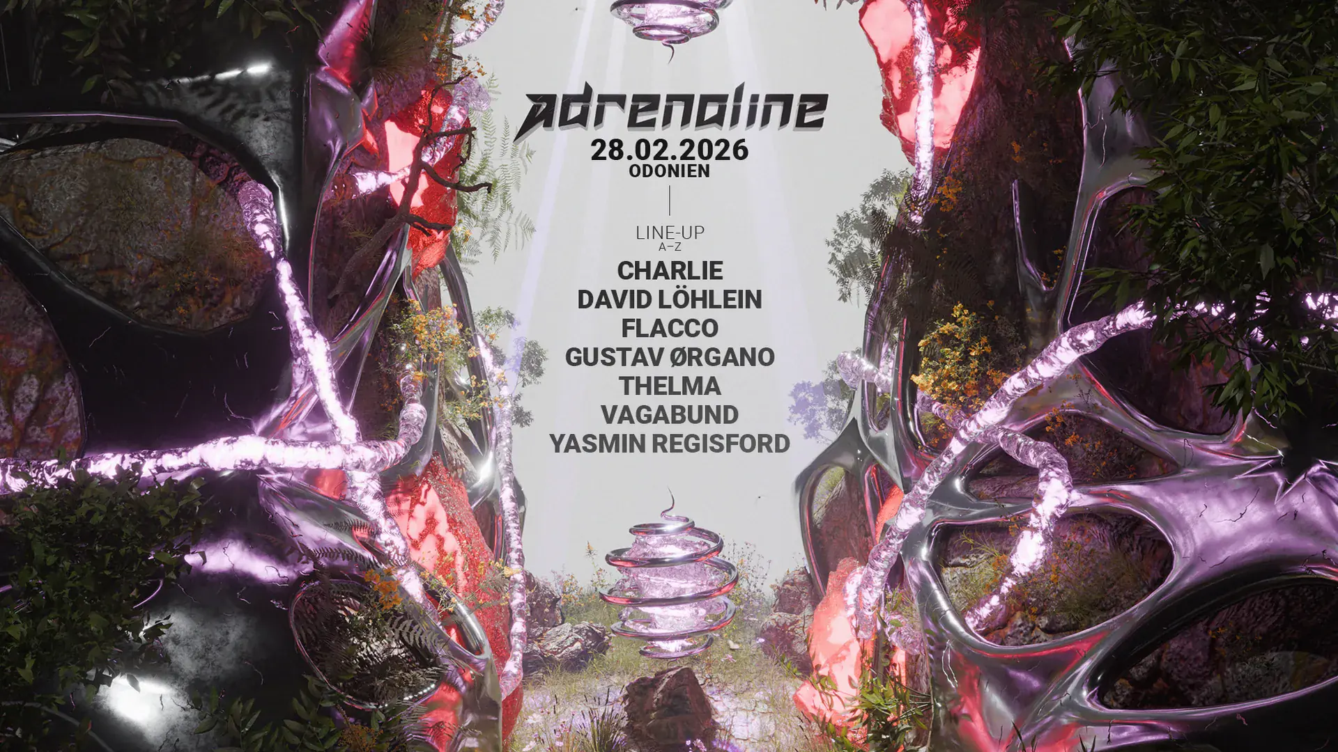 ADRENALINE pres. David Löhlein, Yasmin Regisford & THELMA