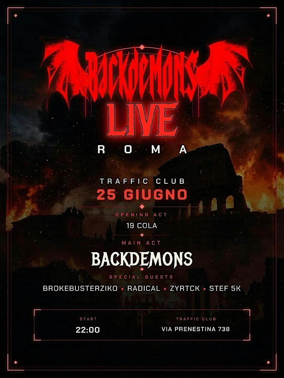 BACKDEMONS live Roma 25 / 06