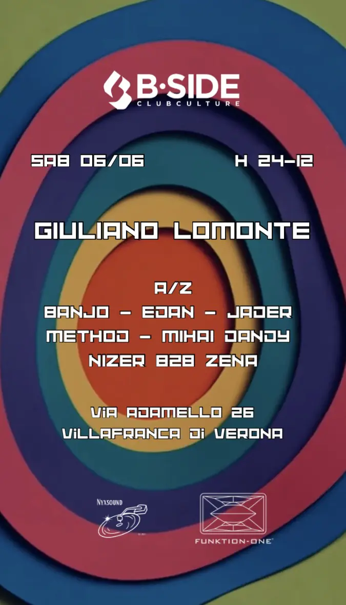 B-SIDE Closing Party with Giuliano Lomonte