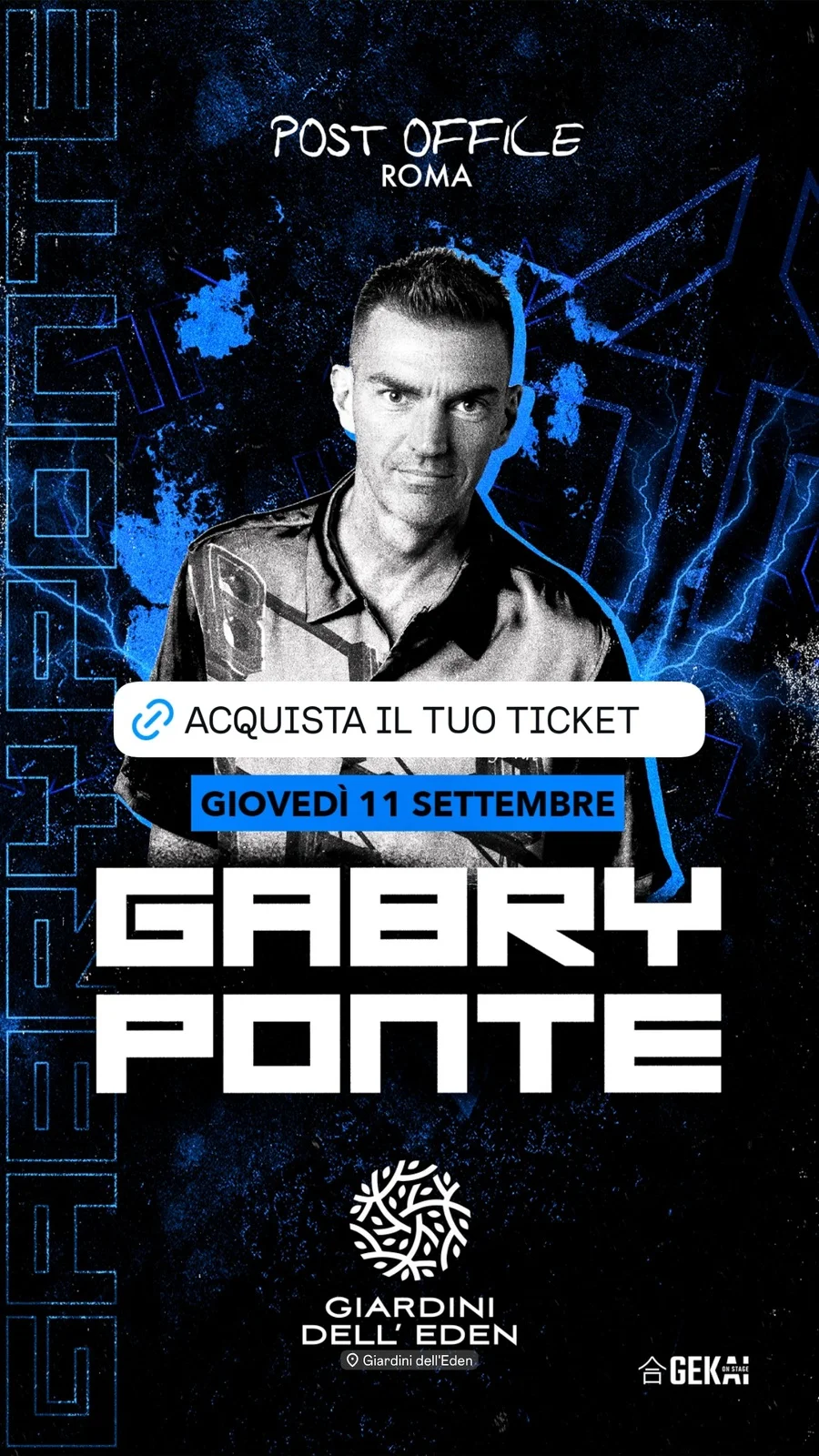 GABRY PONTE at Giardini of Eden- POST OFFICE