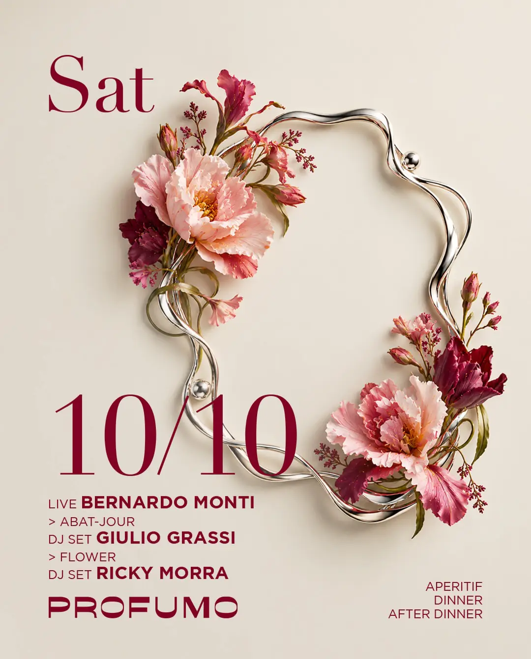 DJ SET & PIANO BAR en Profumo Roma
