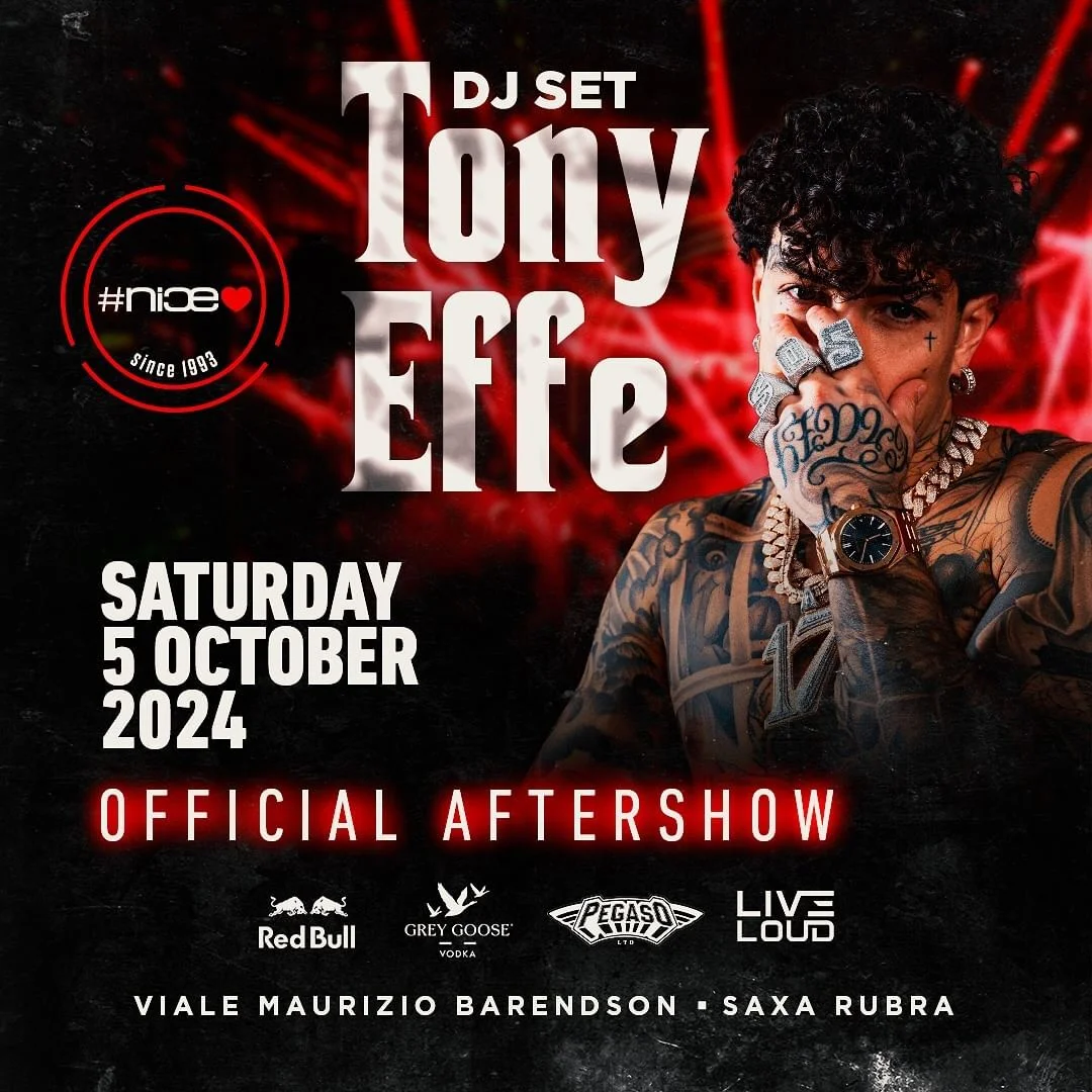 TONY EFFE Samedi au NICE