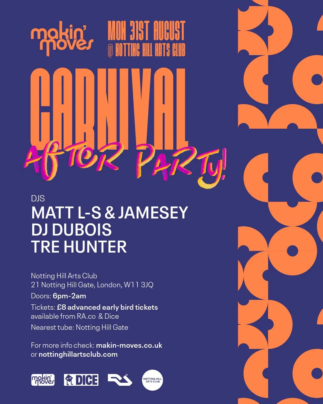 Makin' Moves Carnival After Party