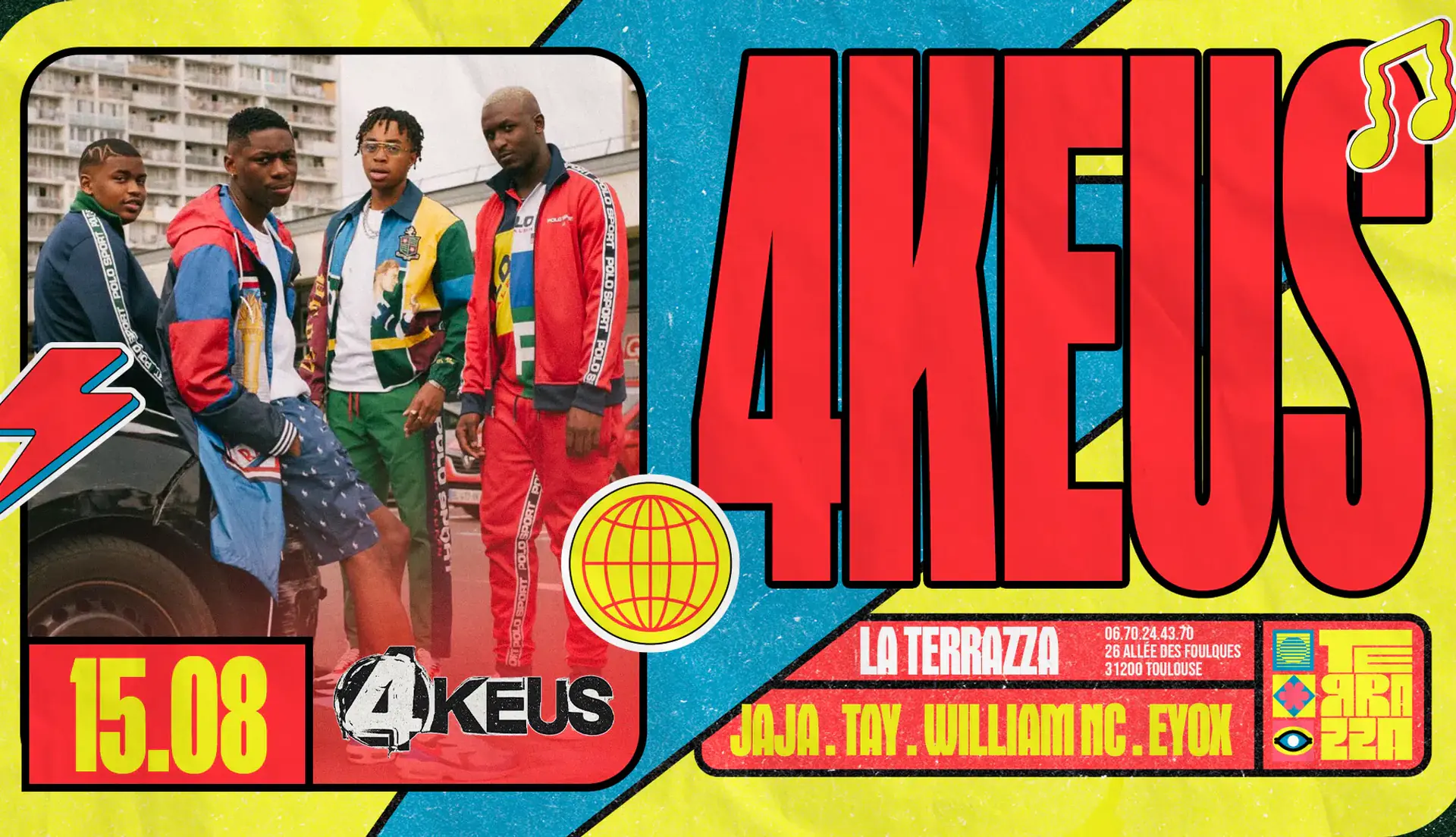 4 KEUS - SAMEDI 15 AOÛT