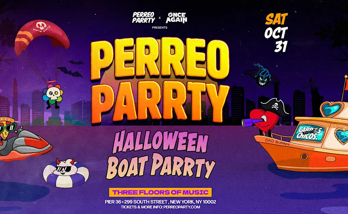 PERREO PARRTY Boat PARRTY - Halloween NYC Yacht Cruise