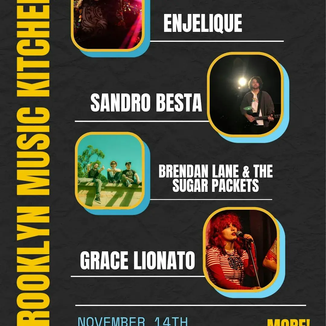 Brendan Lane & the Sugar Packets, Grace Lionato, Enjelique, Sandro Besta