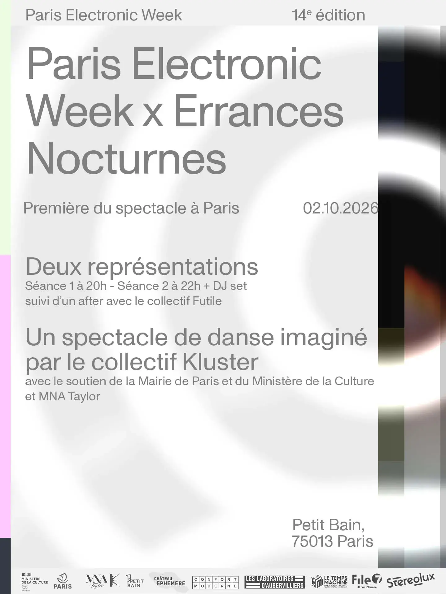 Errances Nocturnes x Paris Electronic Week