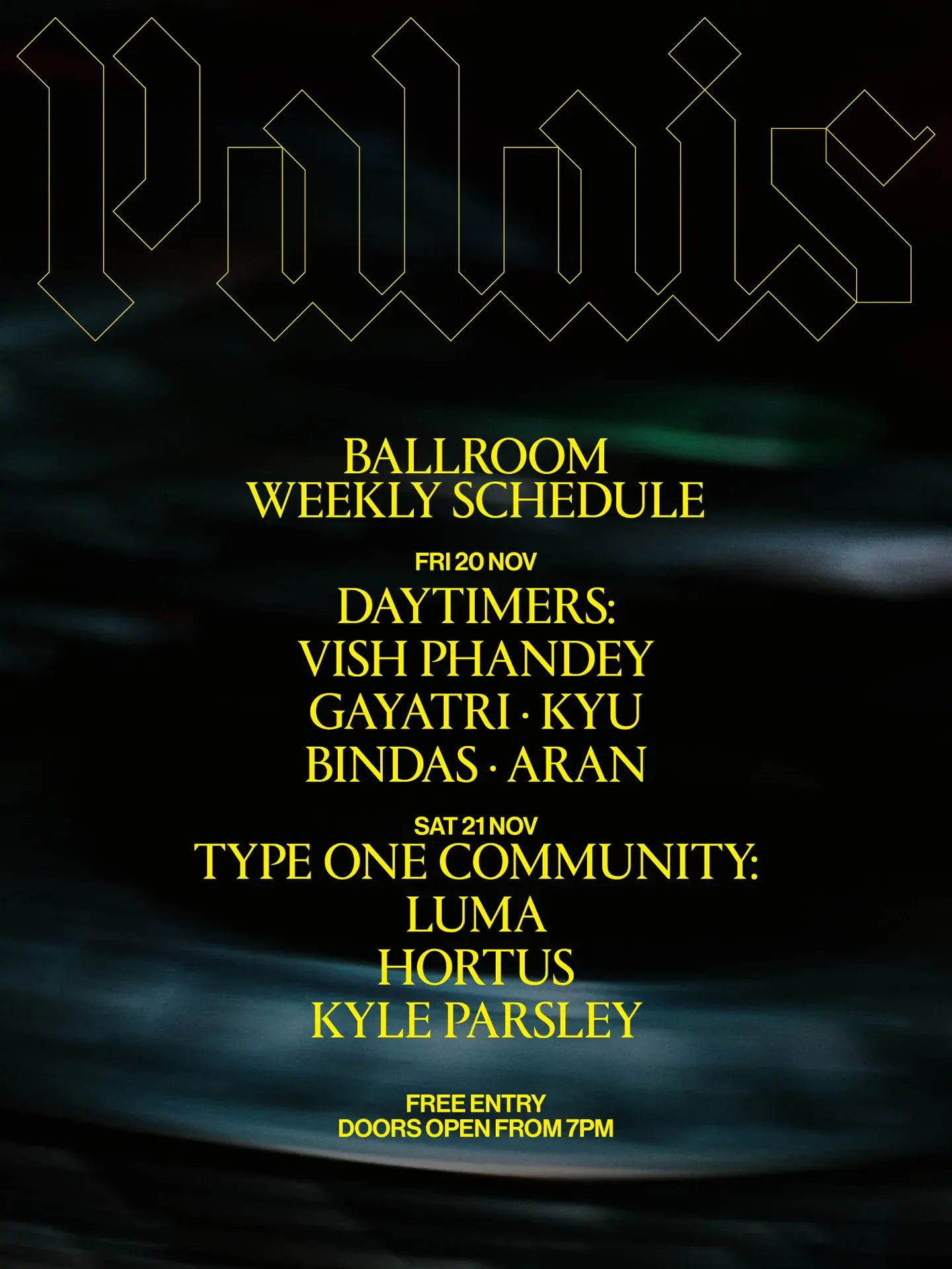 Ballroom at Palais: Type One Community