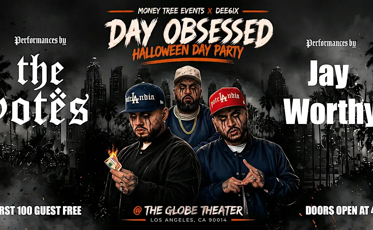 Halloween Day Party: Coyote For Hire (The Yotes) & Jay Worthy