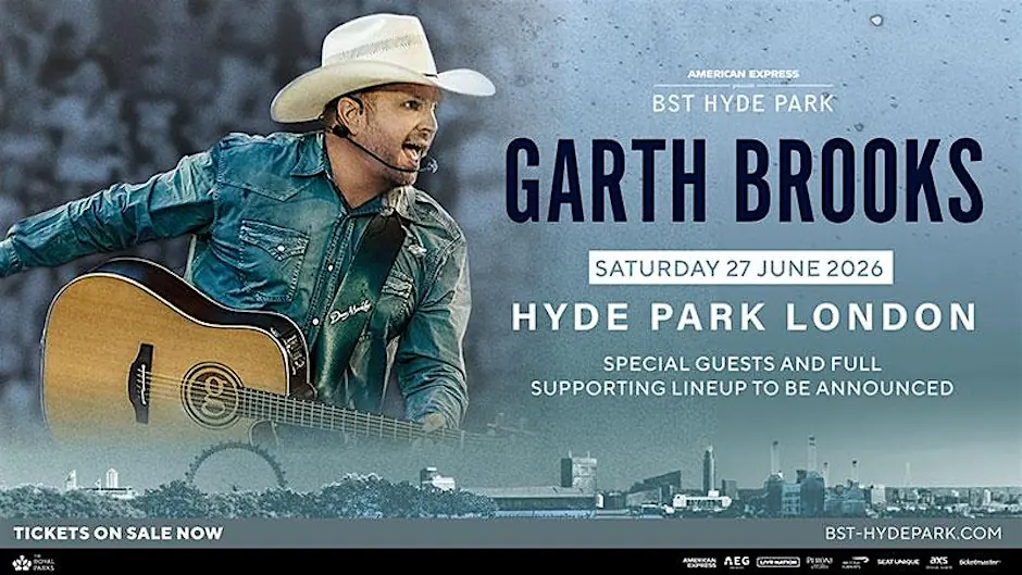 Garth Brooks Live at BST Hyde Park 2026 in London, UK – June 27, 2026