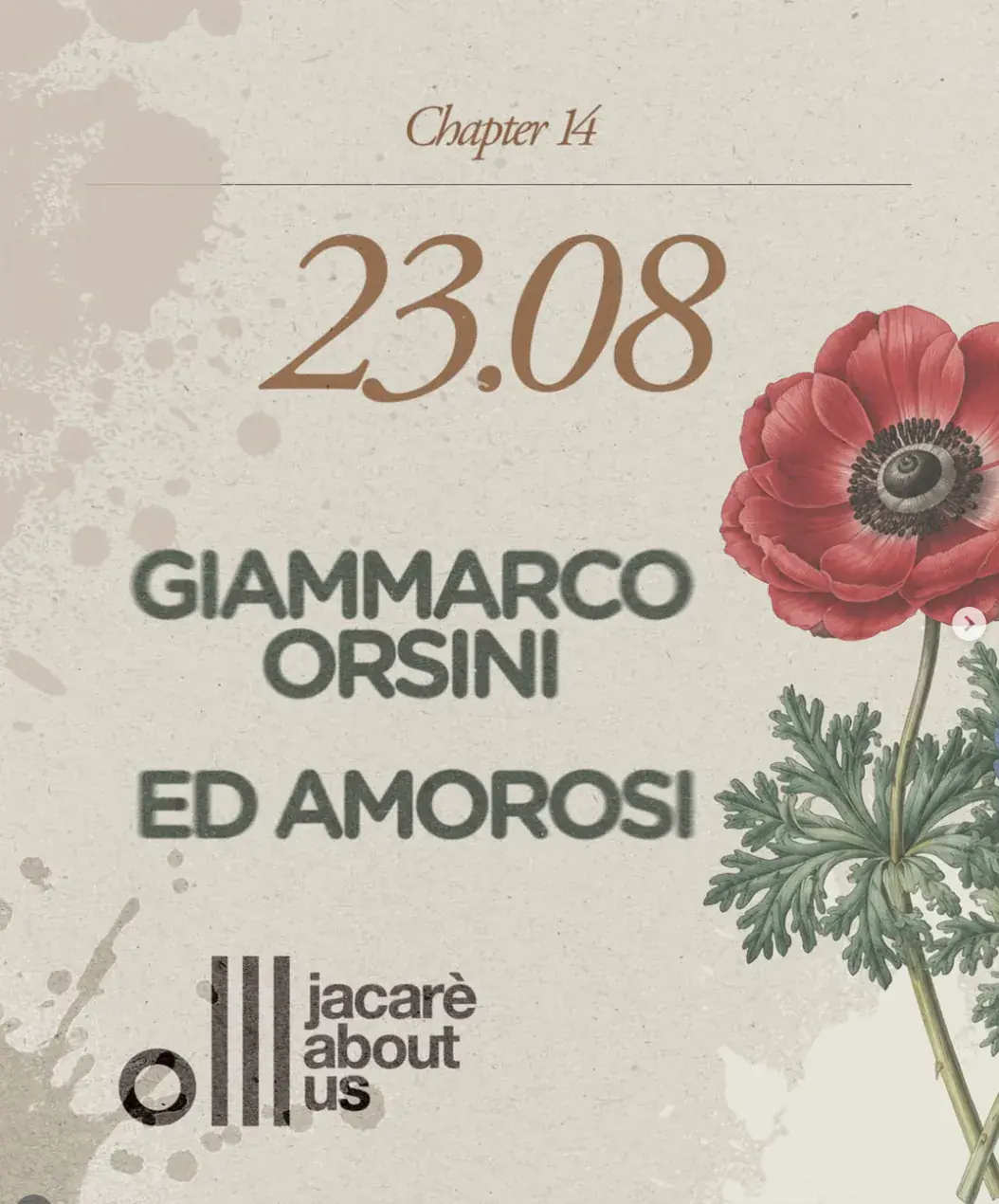 Jacare about us: Giammarco Orsini