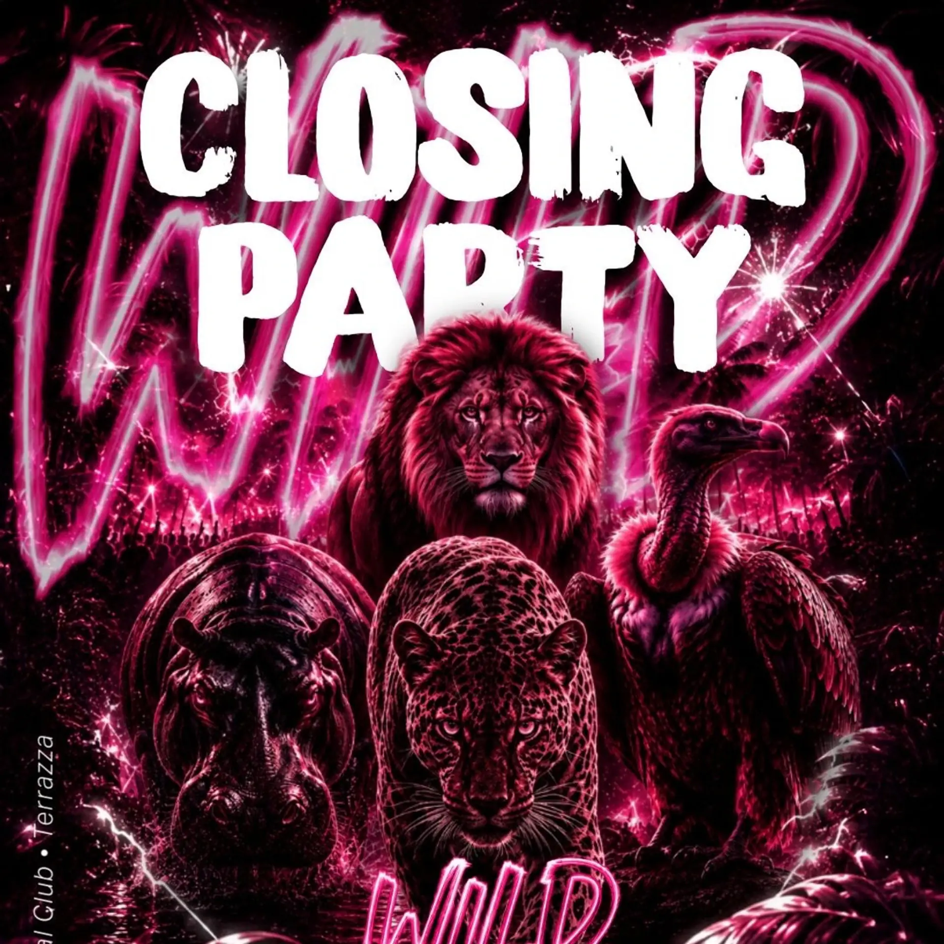 WILD - Closing Party - Wednesday 2 September