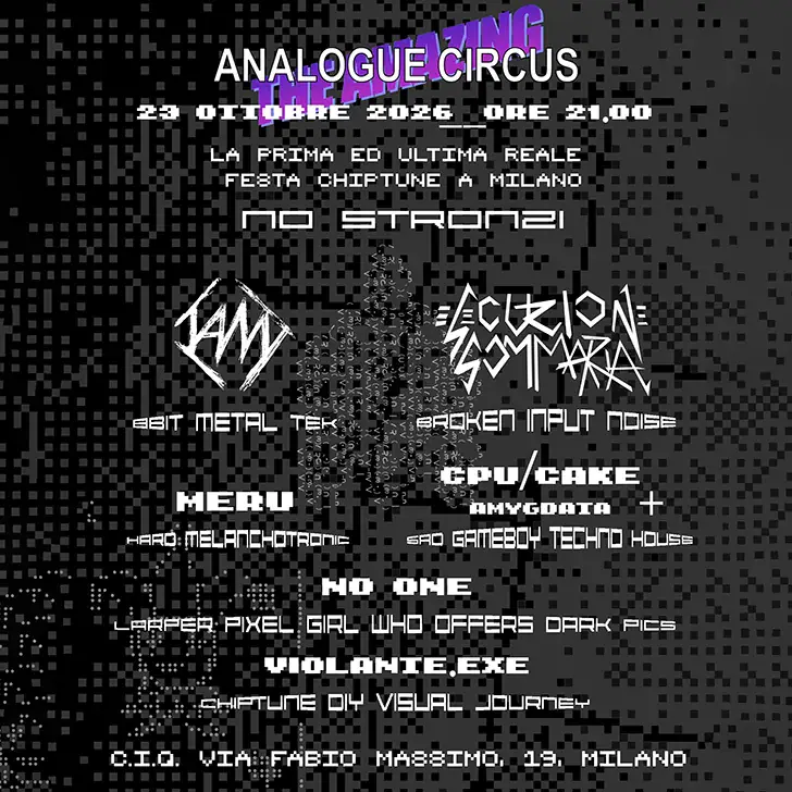The Amazing Analogue Circus