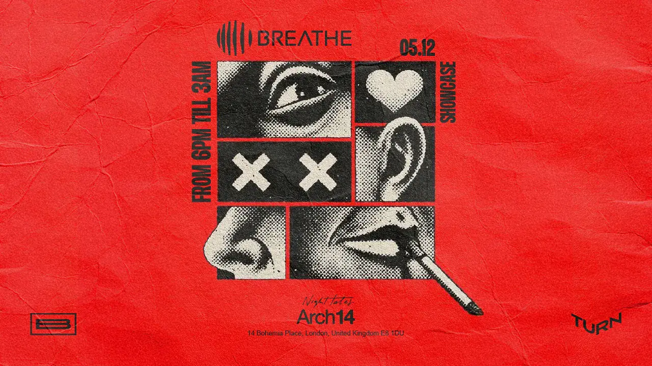 Breathe Showcase x Night Tales (Arch 14) mit Colaps, John's, Aga, Groove Daniel, Belmonte
