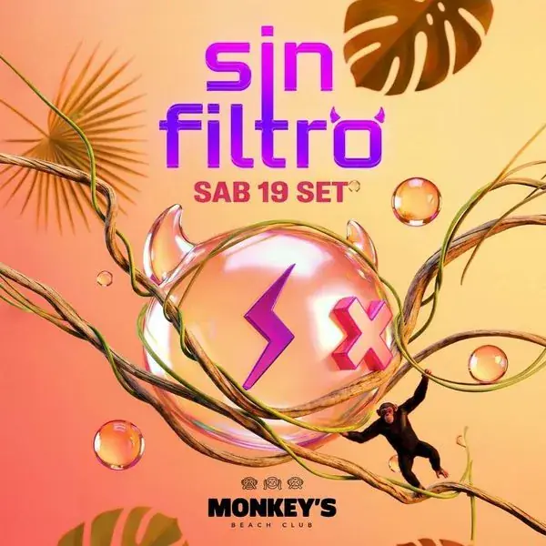 Monkeys Beach Club X Sin Filtro
