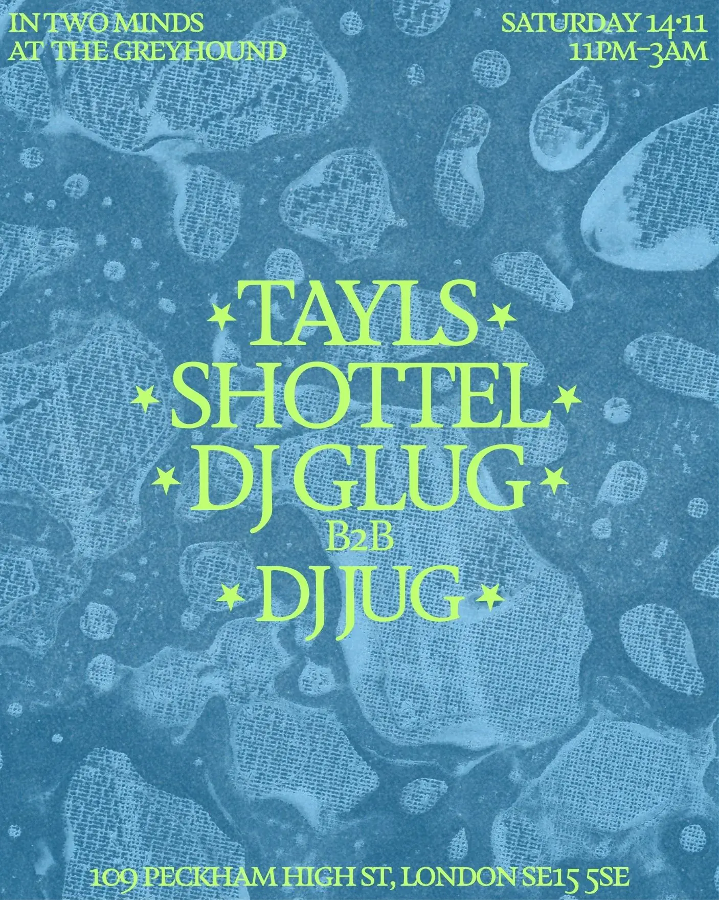 in two minds 002 • Tayls, Shottel, DJ Glug b2b DJ Jug