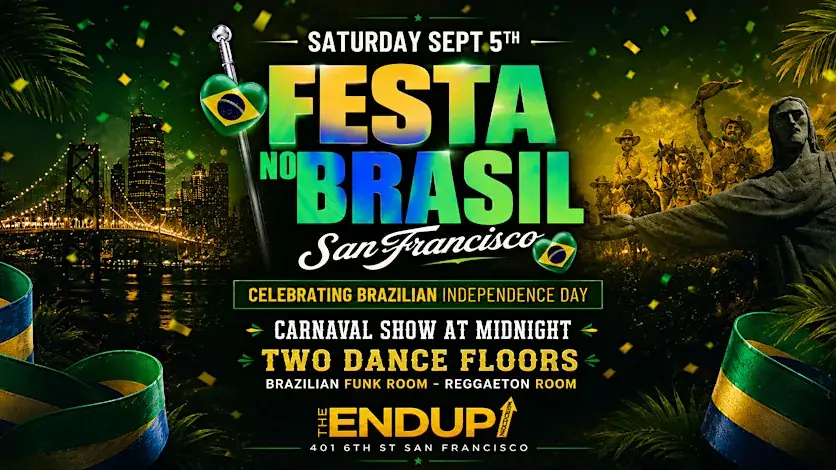 "FESTA NO BRASIL" TWO DANCE FLOORS | SAN FRANCISCO