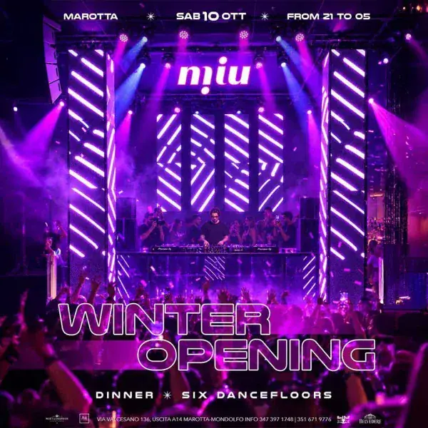 WINTER OPENING | Miu Disco