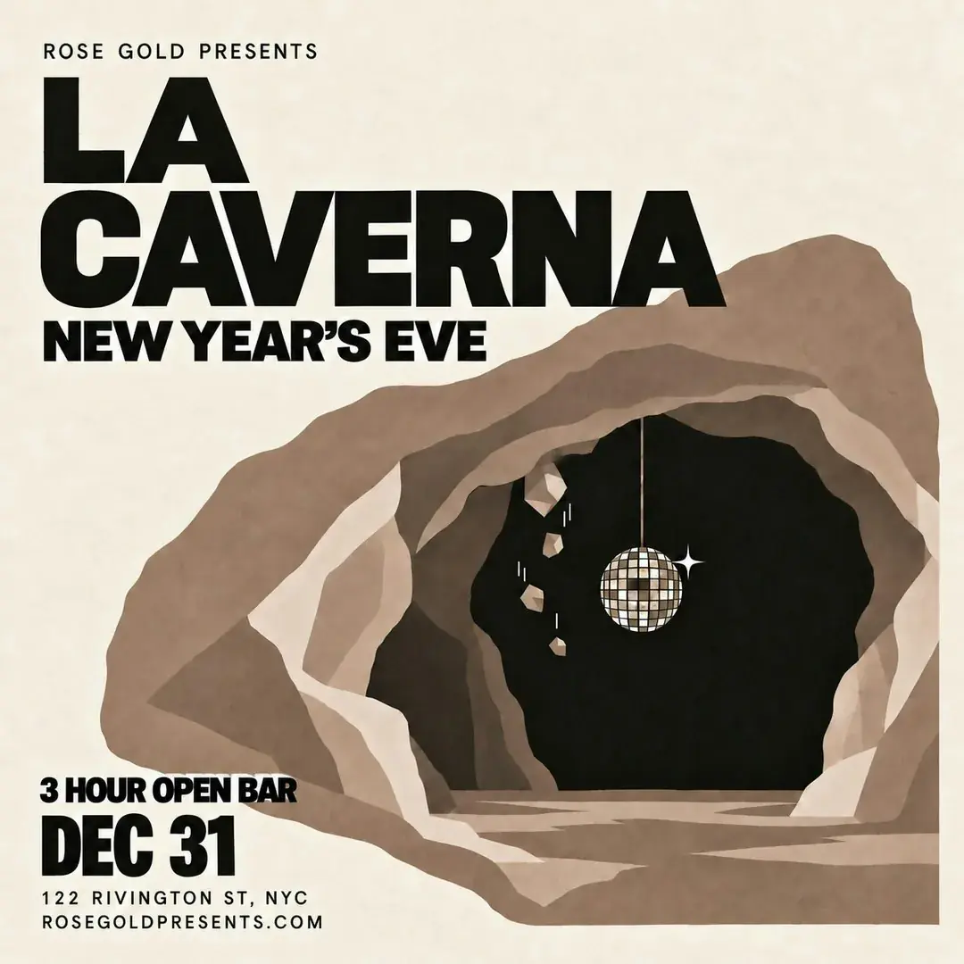 Nochevieja 2027 en La Caverna