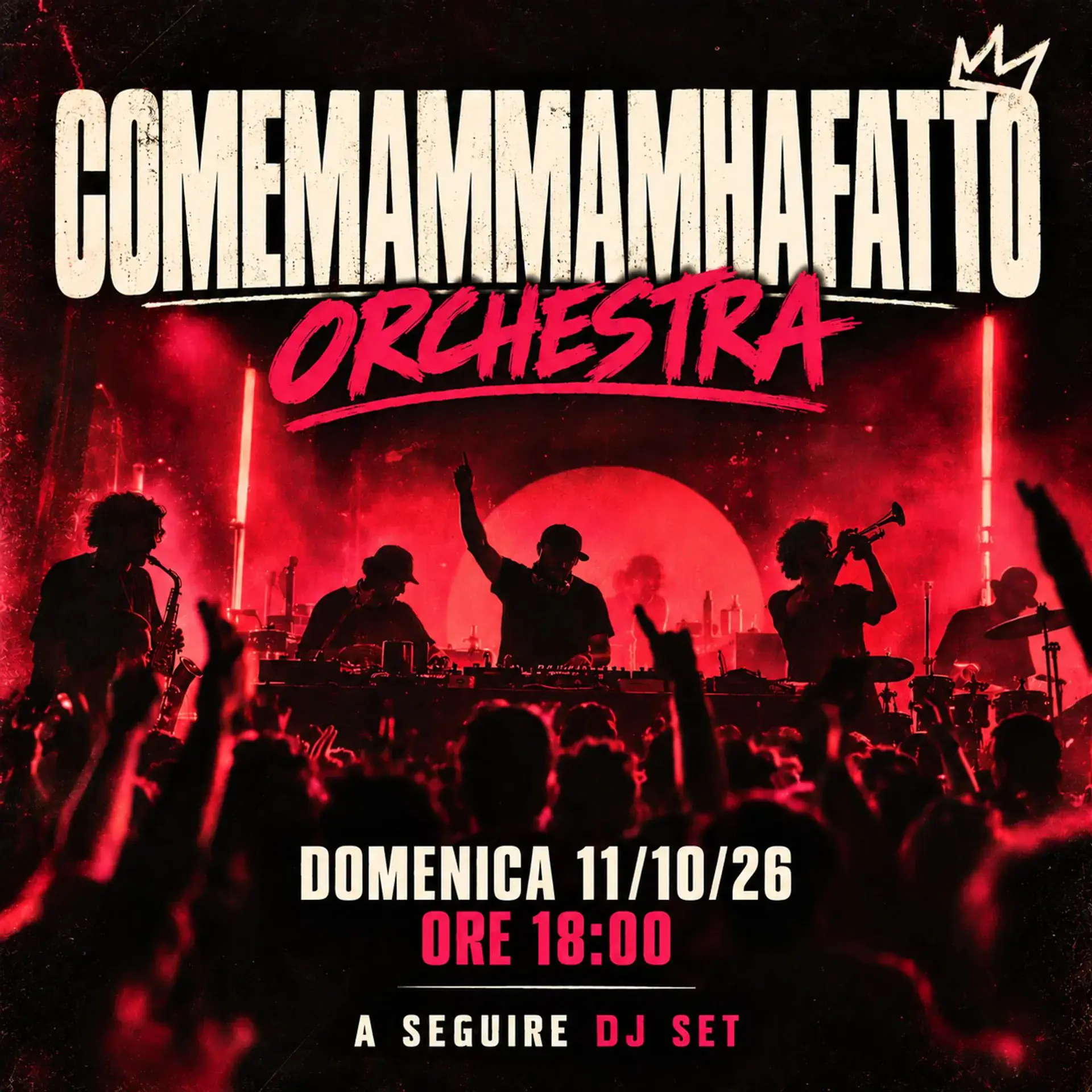 11.10.26 Come Mamma M'ha Fatto @ 692 Secret Garden