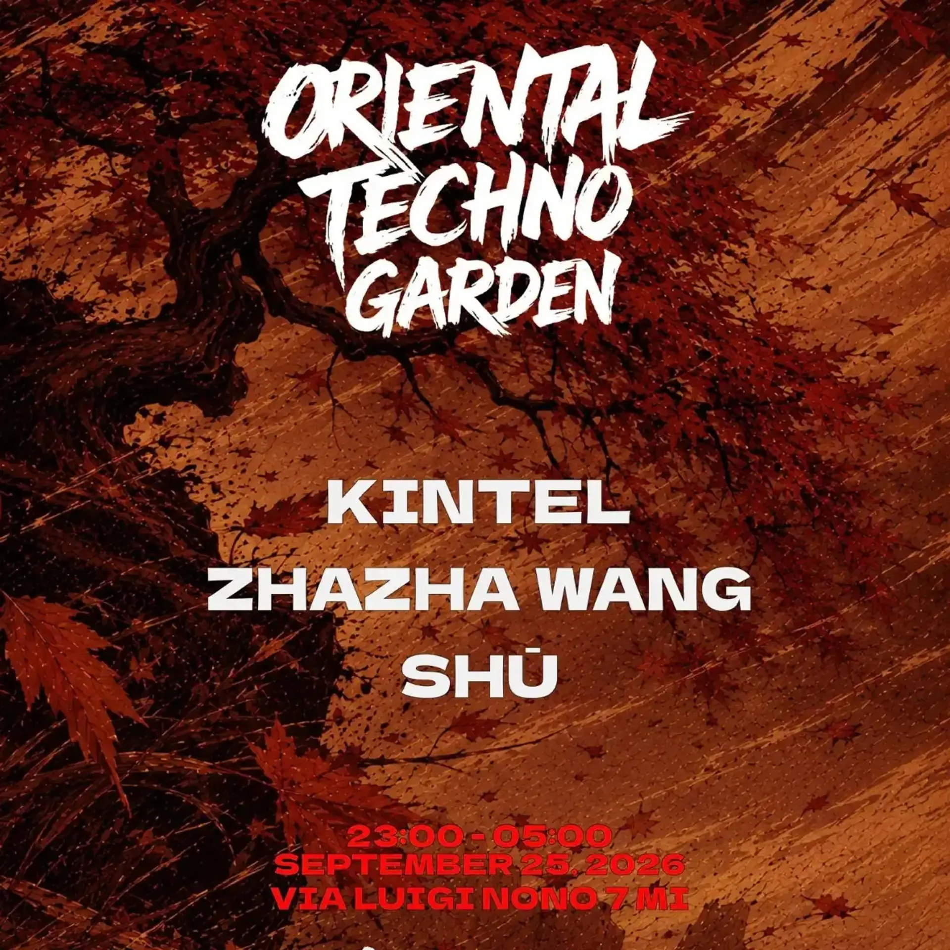 Oriental Techno Garden - 東極玄音花園: KINTEL, ZHAZHA WANG, Shū