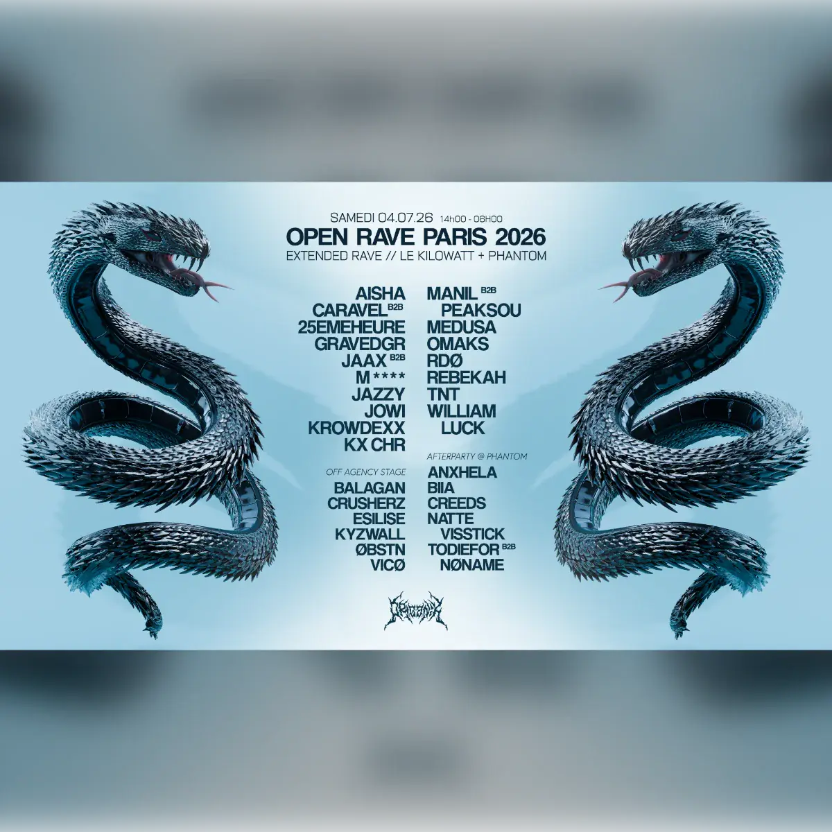 Organïk: Open Rave Paris 2026