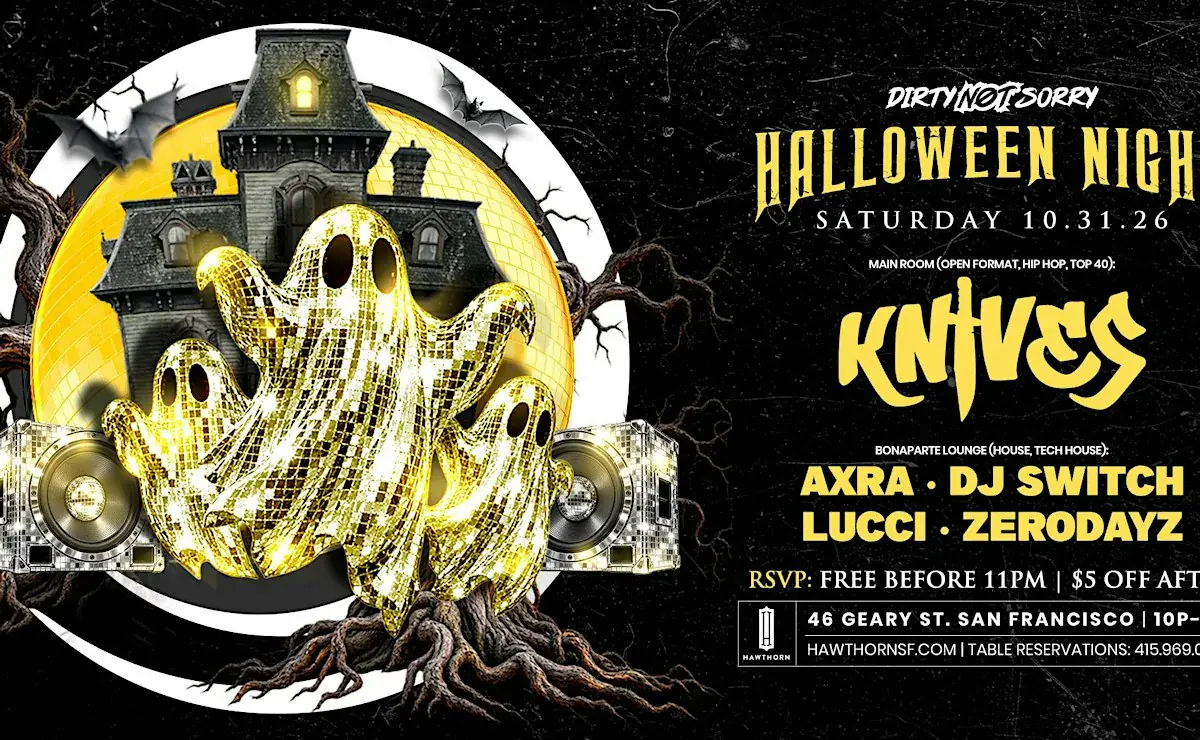 Halloween w / DJ Knives + Axra, DJ Switch, Lucci & Zerodayz
