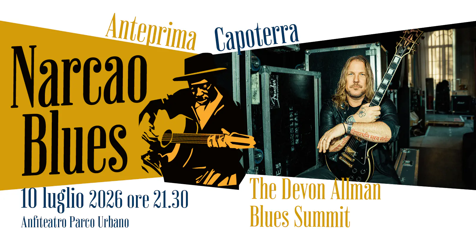 Vorschau auf Narcao Blues XXXVI – Devon Allman Blues Summit